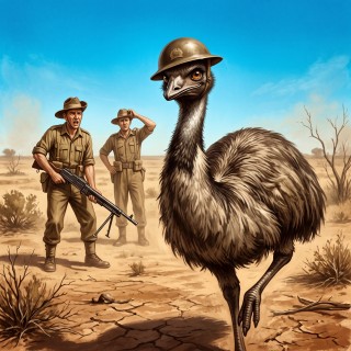 Feathered Fury: The Unlikely Victory of the Emus in Australia's Bizarre War