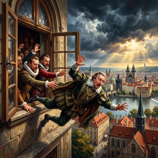 The Great Castle Plunge: How Three Flying Officials Sparked a World War